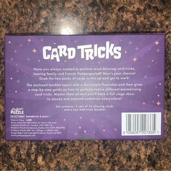 2 Amazing Card Tricks Card Games NEW - Picture 3 of 11